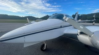 Grumman Cougar Landing Rome NY Rwy 33