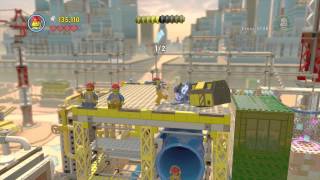 LEGO The Lego Movie Videogame ~ Level 1: Bricksburg Construction (Collectables Guide)