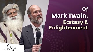 Of Mark Twain, Ecstasy & Enlightenment – Author George Hammond with Sadhguru screenshot 4