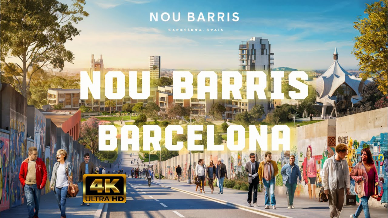 Nou Barris Barcelona 4K Es uno de los distritos más culturalmente ...