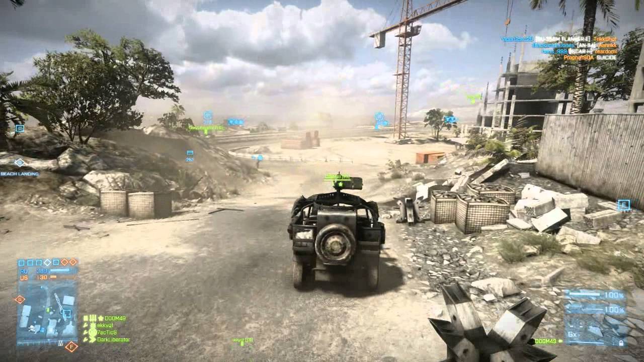Battlefield 3 Kamikaze - BF3 Funny trolling