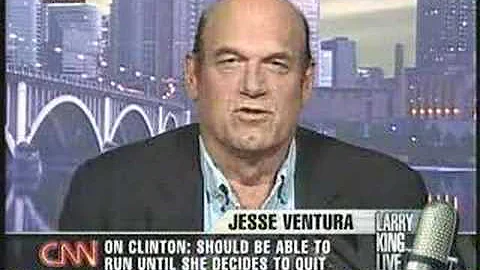 Jesse Ventura On Larry King Live Part 1 May 22 2008