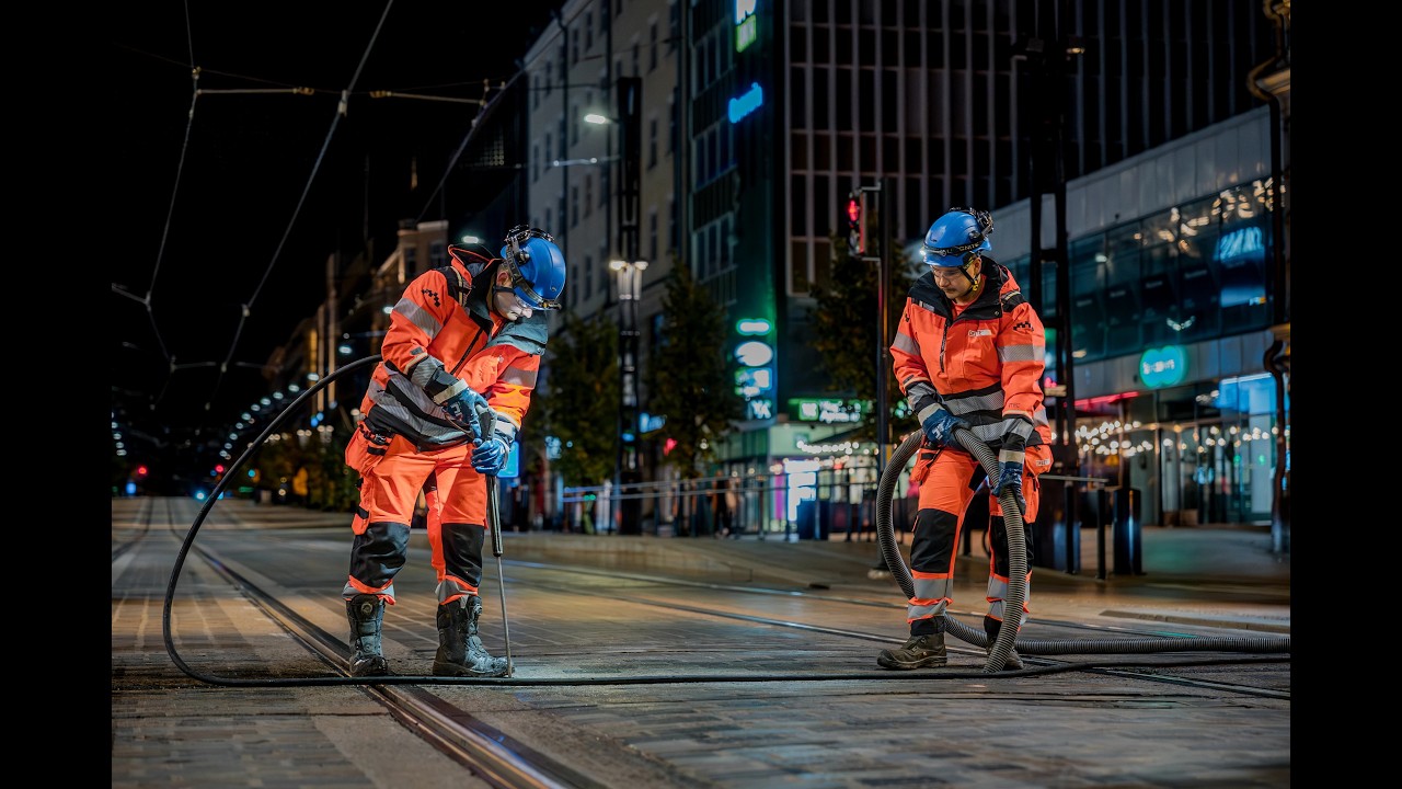Vuosittaiset viemärinhuollot – Case Tampereen Ratikan kunnossapito