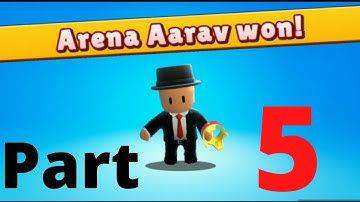 Stumble Guys - Gameplay Walkthrough Part 5 - Crown Win