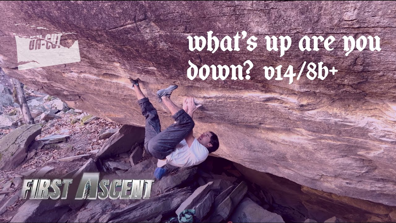 Sean Raboutou Uncut: Shawn Raboutou - What's Up Are You Down? (V14 First Ascent ...