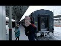 Нижний Новгород. Поезд №145 Челябинск - Санкт-Петербург, прибытие, стоянка и отправление.