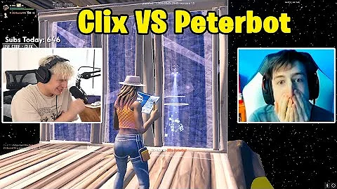 Clix VS Peterbot 2v2 TOXIC Fights w/ Asian Jeff & Bucke!