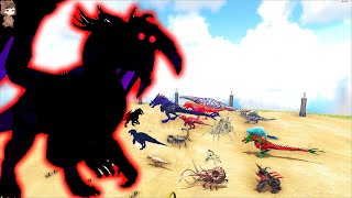 Nephus, The Darkness Emperor VS Mod Dinosaurs | ARK Mod Battle Ep.336