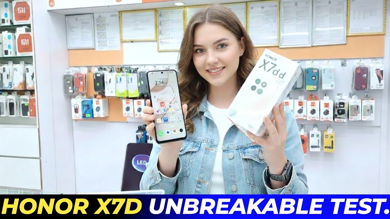 Honor X7D 5G Unbreakable Test – Heat, Drop & Water Experiment