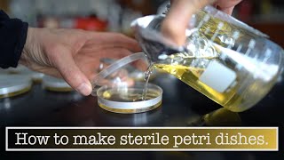 Making Petri Dishes