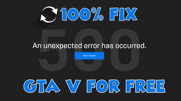 How to FIX "an unexpected error has occurred" epic games launcher