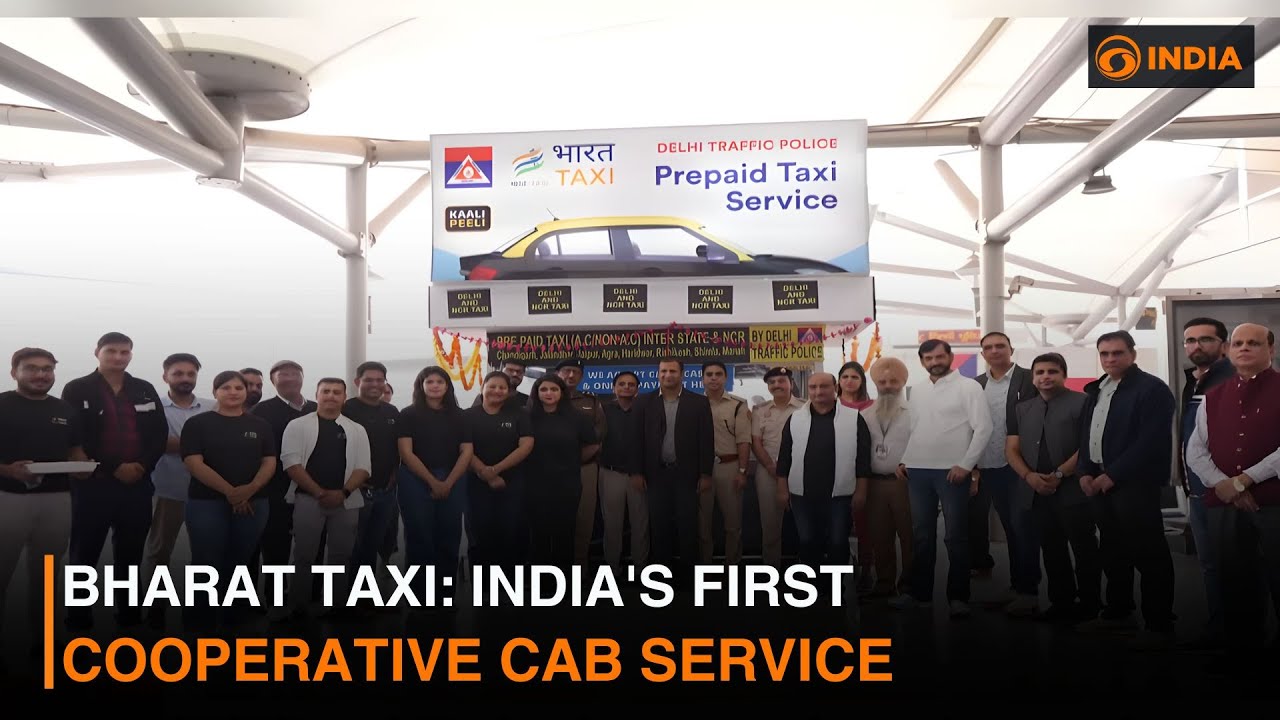 Bharat Taxi: India's first cooperative cab service