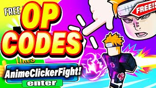 All Anime Clicker Fight Codes in Roblox (December 2023)