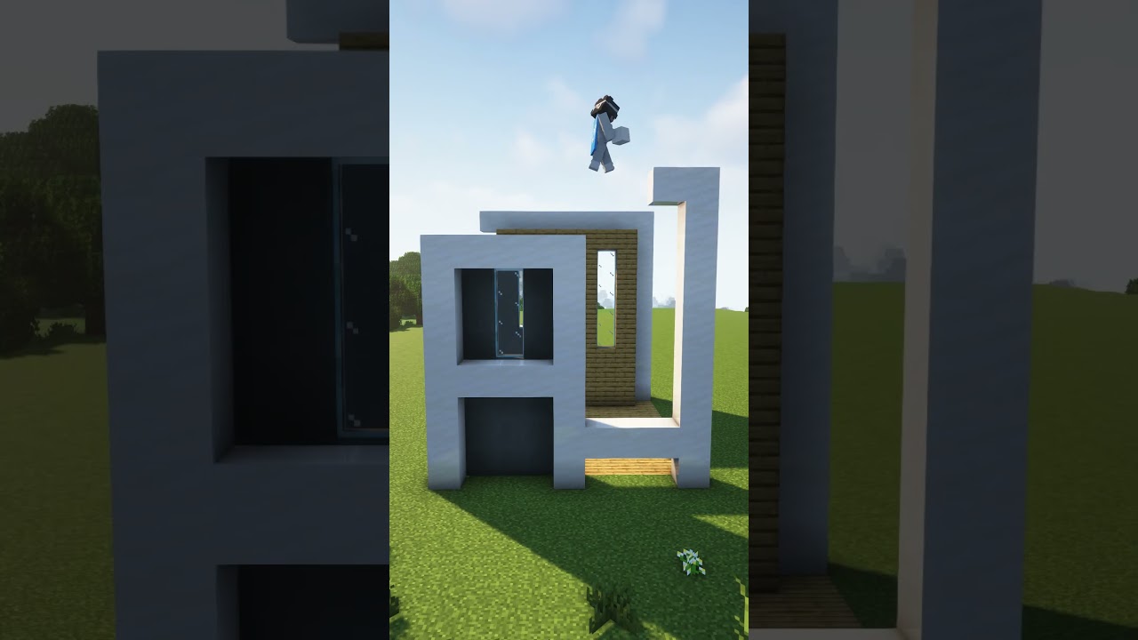 Minecraft Easy Modern House🏠 