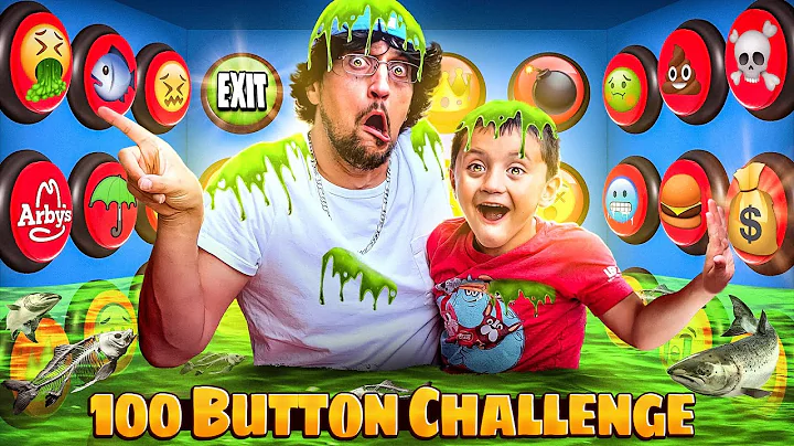 100 Mystery Button Challenge! Only 1 WILL SAVE YOU...