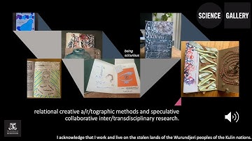 U213MT: being scicurious relational creative a/r/tography & inter/transdisciplinary research.