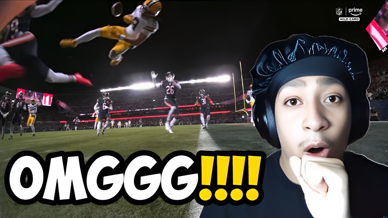 WILD AHH GAME!!!!! Green Bay Packers vs. Chicago Bears Game Highlights | NFL 2025 Season Wild Card