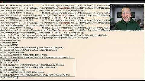DEMO: Upgrade Oracle RAC Database using distributed upgrade