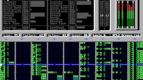 Reality Adlib Tracker v2 / FM-Synthesis Music - "OPL3 Groove" by Louis G.