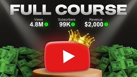 How to Start & Grow a YouTube Channel in 2026 (FULL COURSE)