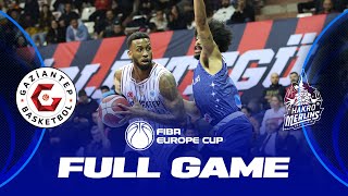 Gaziantep v HAKRO Merlins Crailsheim | Full Basketball Game | FIBA Europe Cup 2022