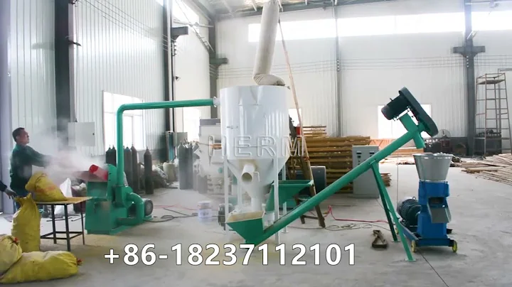 How to use animal/poultry feed pellet making machi...