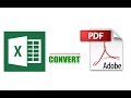 Cara Merubah Excel ke PDF Tanpa Software
