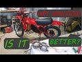 1977 CR125 HPI ignition installation, test and review.
