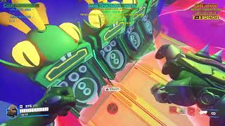 OW2 블리자드 월드 방탈출 [Blizzard World Lava Parkour Created By GrumpyTeddy CODE: 48WDQ