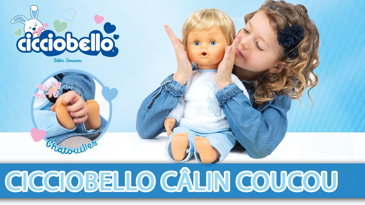 Poupée Câlin coucou CICCIOBELLO : la poupée à Prix Carrefour