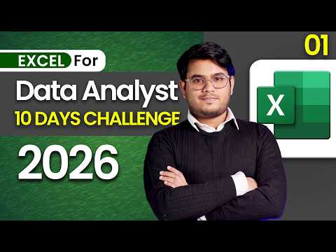 Excel for Data Analyst | Excel for Data Analysis | Excel for Data Analytics
