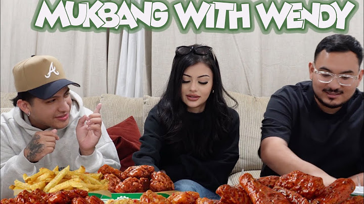 MUKBANG W WENDY ORTIZ | Q&A