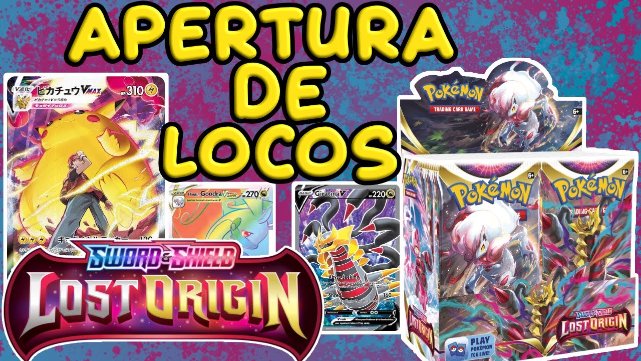 Apertura de el MEJOR booster box de Lost Origin (nuevas cartas pokemon ...