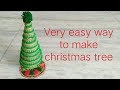 DIY EASY WAY TO MAKE CHRISTMAS TREE, HOW TO MAKE CHRISTMAS TREE, HANDMADE CHRISTMAS TREE