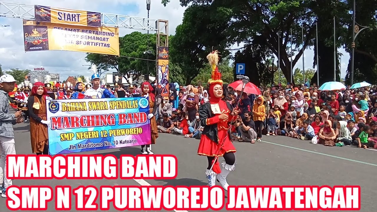 SANGAT MEMUKAU !!! MARCHINGBAND SMP N 12 PURWOREJO JAWATENGAH
