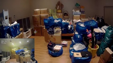 Happymodel Mantis85 - Indoor Test Flight + FPV camera test