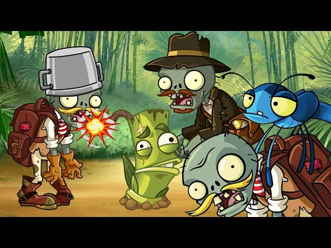 Видео: Бамбук запускает зомби на орбиту. РАСТЕНИЯ против ЗОМБИ 2 или PLANTS vs ZOMBIES 2. Серия 319