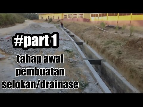 Video: Membuat Parit Untuk Drainase: Rencana dan Ide Drainase Parit