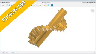 5.7 Spiral Staircase - Wendeltreppe - Fusion 360 Training - Part Design