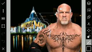 Goldberg WWE editing for wrestlemania | Easy background editing screenshot 5