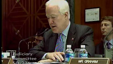 Sen. Cornyn Statement on Nominee Dawn Johnsen in Judiciary Committee