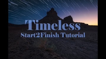 New Start to Finish Tutorial - Star Trails Editing