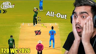 ALL-OUT! India Vs Pakistan T20 World Cup 2026 Real Cricket (Hardcore Mode) screenshot 5
