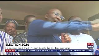 Election 2024: I am convinced the NPP can break the 8 - Dr Bawumia - JoyNews screenshot 4