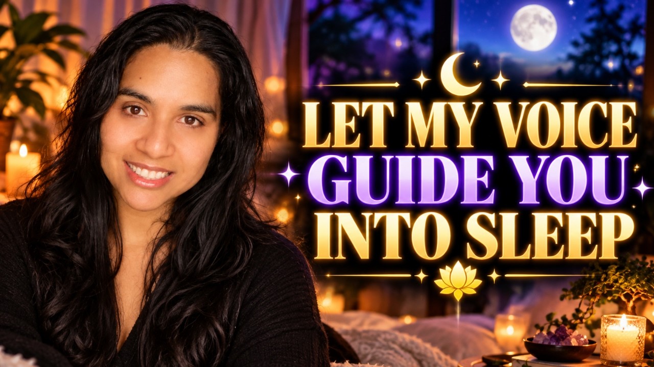 Just Listen to My Voice… Your Mind Will Do the Rest | Deep Sleep Hypnosis (Black Screen)