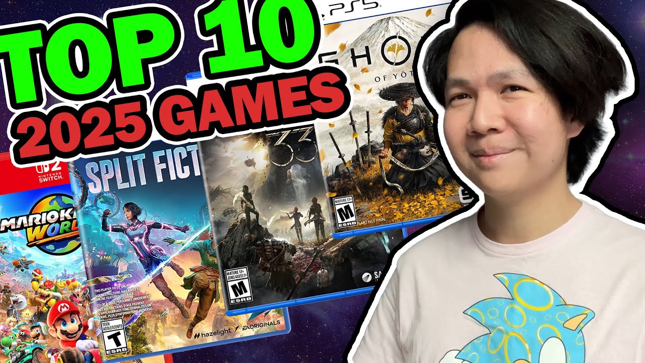 My Top 10 BEST Games of 2025 - YouTube
