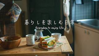 秋のサンドイッチとコーヒーの朝食。かぼちゃを楽しんだ一人暮らしの食日記。 screenshot 1