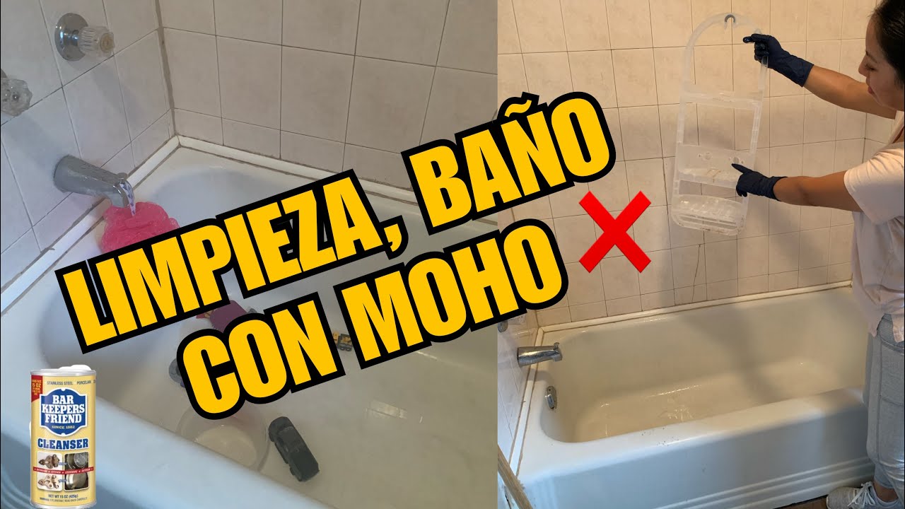 🧼 RUTINA DE LIMPIEZA PROFUNDA DEL BAÑO 🛁  AZULEJOS, WC 🚽, LAVABO,  MAMPARA, VENTANASTODO! 🧻 