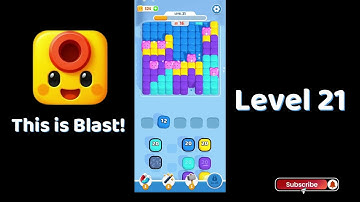 This is Blast Level 21 Walkthrough | Powerful Puzzle Blast Game 💥 | Go Answer