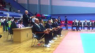 2017 ITF World Championships 3rd Dan Men's Patterns Final - RUSSIA VS DPRK